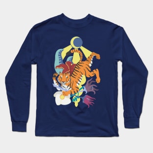 Moon Tiger Long Sleeve T-Shirt